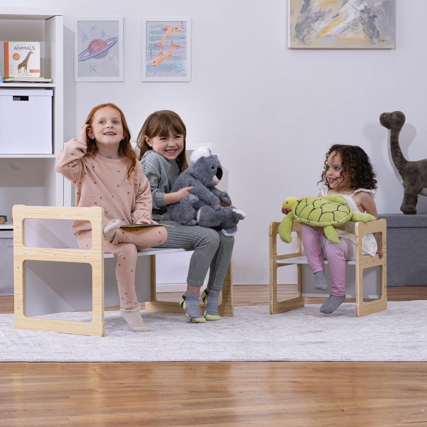 Hanover Weaning Table & Chair Set for Toddlers | Montessori-Style Wood Furniture