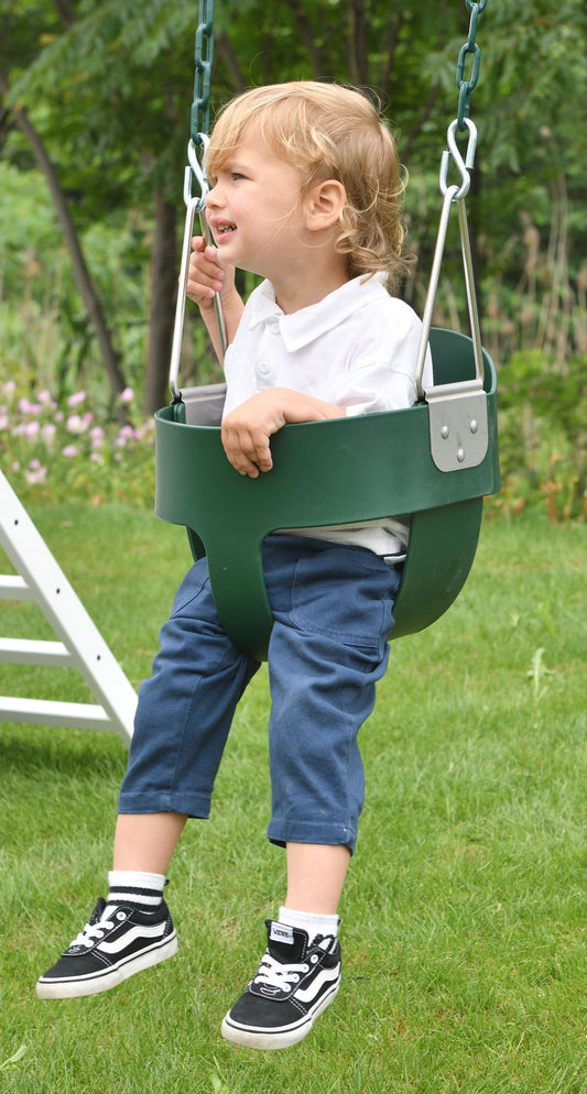 Baby Swing Seat for Large Craftsman Swing Set | Secure Cotton Hammock (Set Not Included)