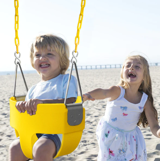 Baby Swing Seat for Small Forest Swing Set | Secure Infant Hammock (Set Not Included)